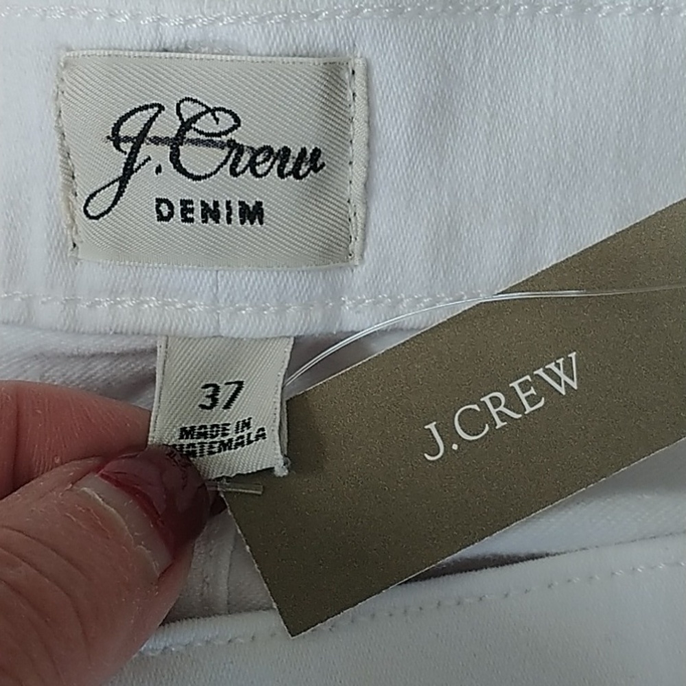J Crew White Vintage Straight Leg Jeans Plus size 24 - Picture 6 of 9